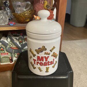 Xpres Best Friend Originals "MY TREATS"! Bones Canister With Lid